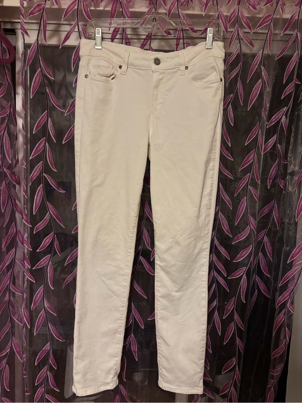 PAIGE High-Rise White Women's Jeans